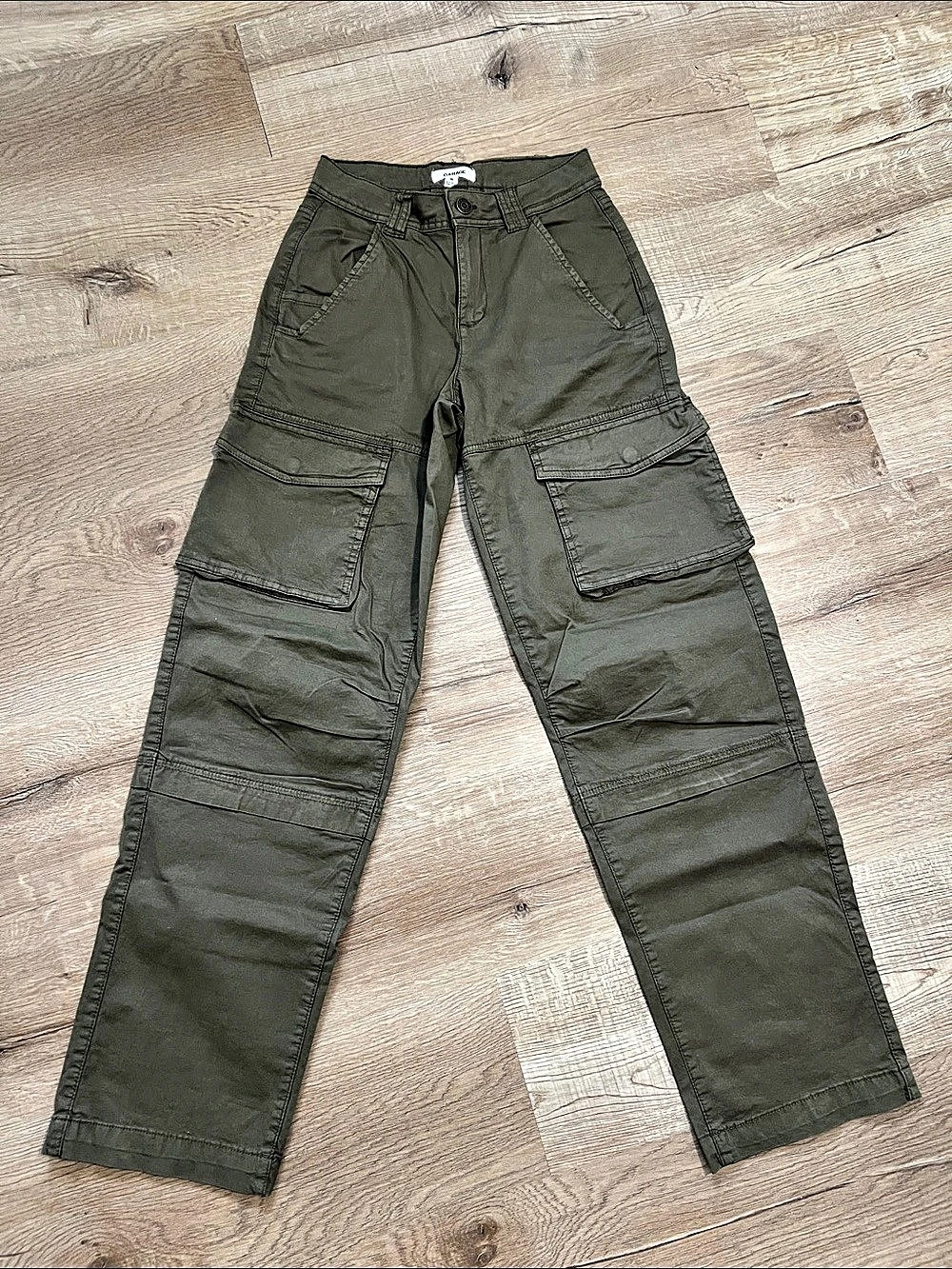 Garage Utility Straight Cargo Pants Green Waist 00